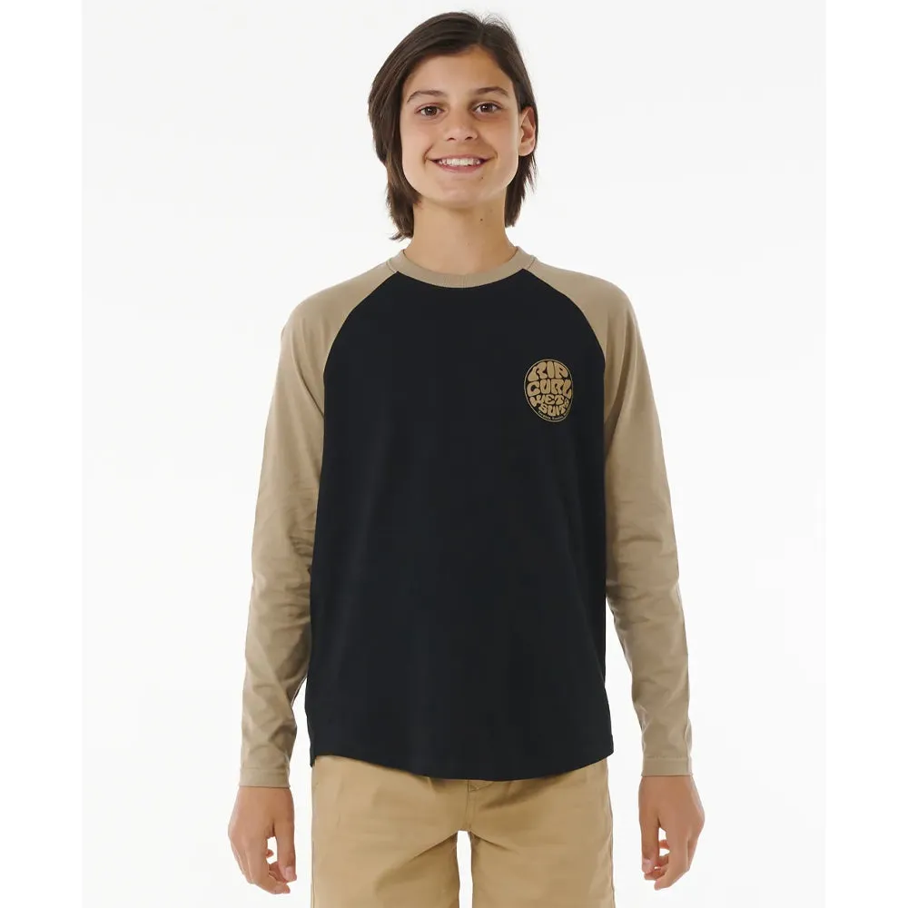 Rip Curl Kids Wetsuit Icon Longsleeve Tee Shirt