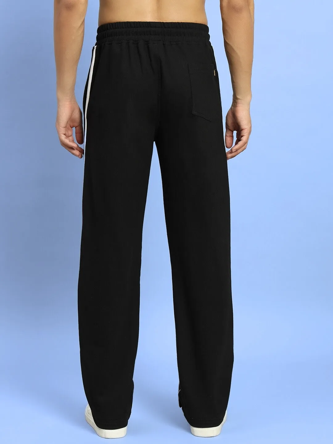 RIPPLE CONTRAST JOGGERS (BLACK)