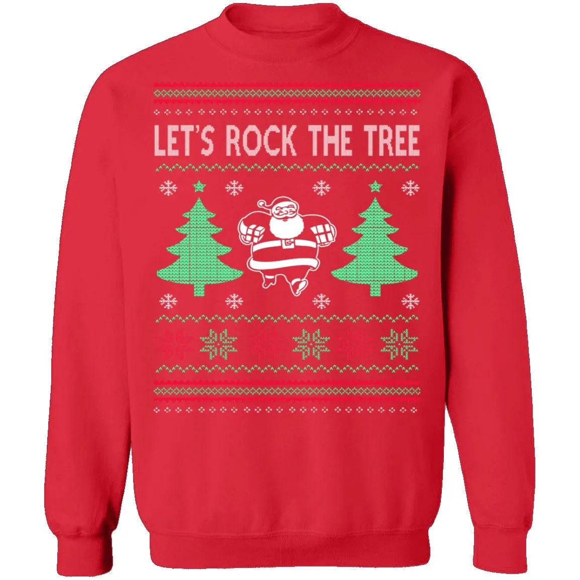 Rock The Tree Ugly Christmas Sweater