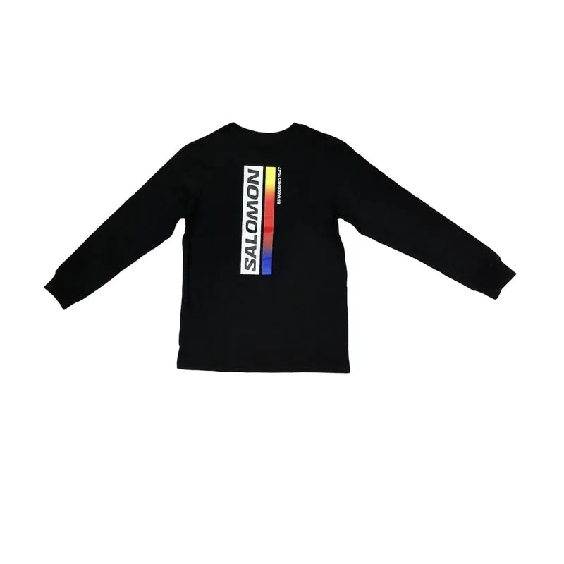 Salomon Long Sleeve Shirt- Black