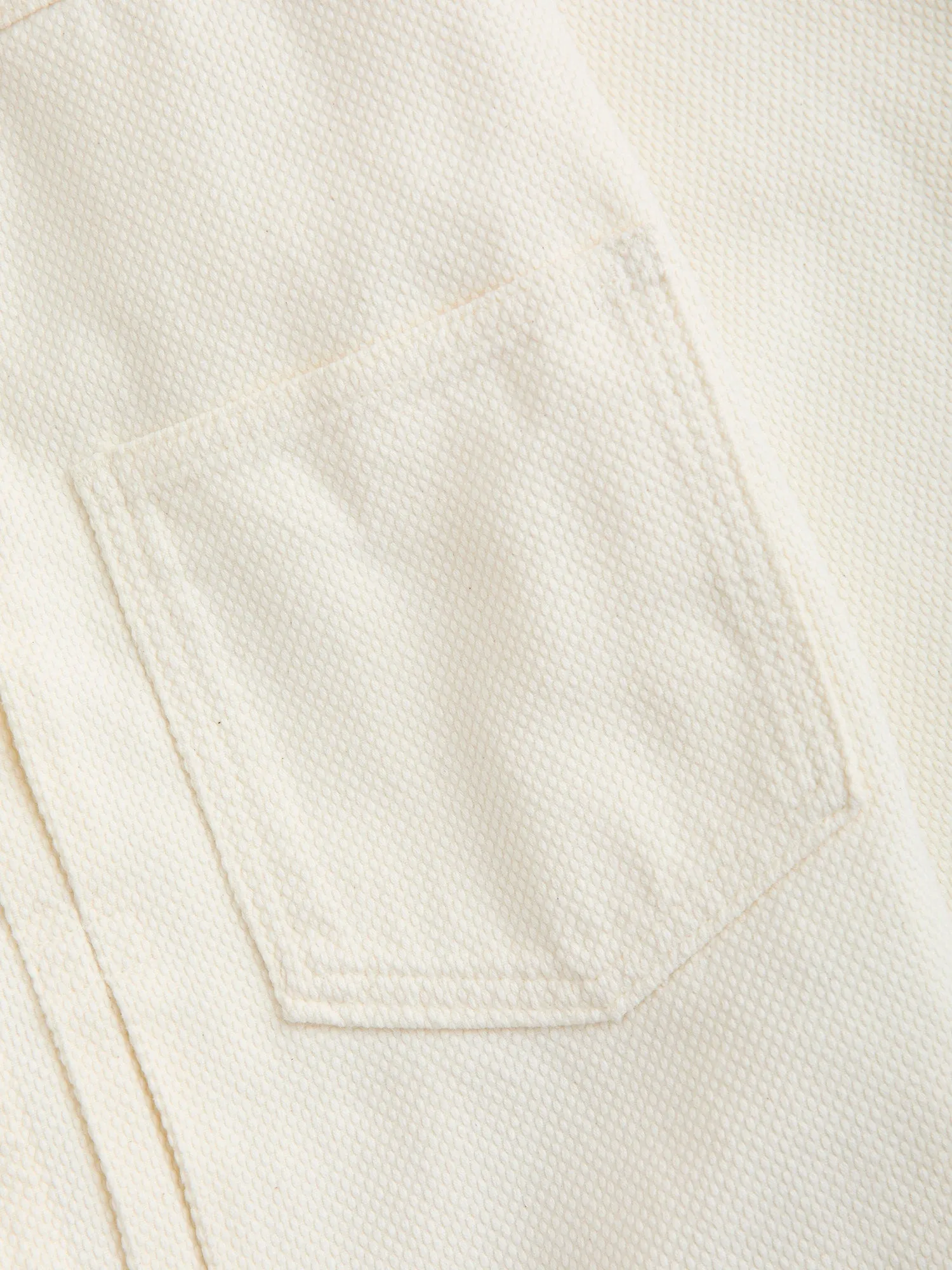Sashiko Trucker Jacket in Natural