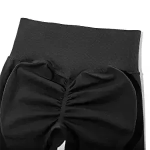 Seamless High Waist Fitness Leggings – Peach Lift Yoga Pants for Women