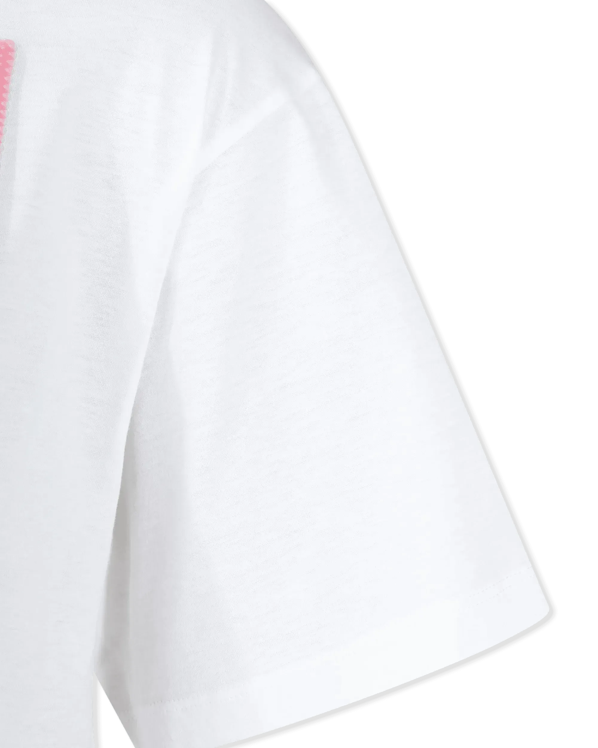 Sequinned Logo Cropped T-Shirt
