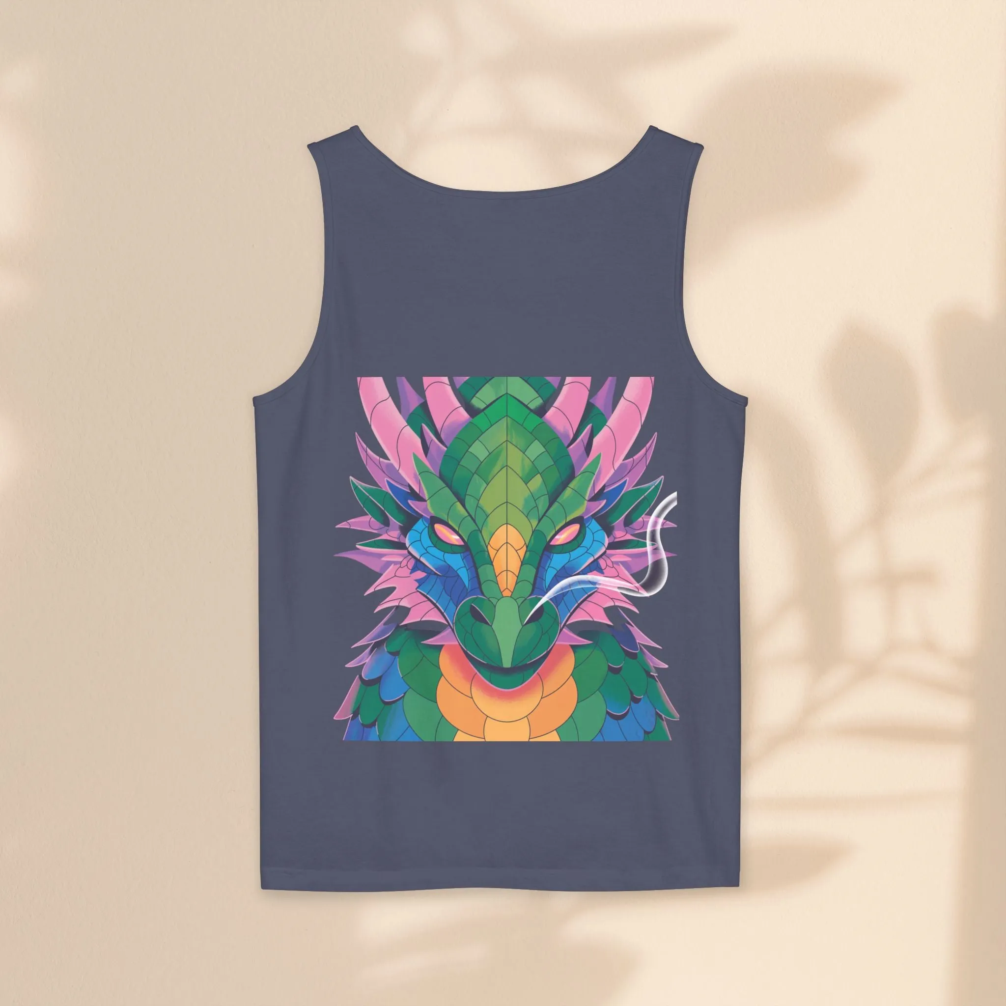 Serapha Dragon Graphic Unisex Tank Top - Perfect for Summer Festivities or Casual Wear
