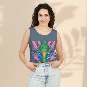 Serapha Dragon Graphic Unisex Tank Top - Perfect for Summer Festivities or Casual Wear