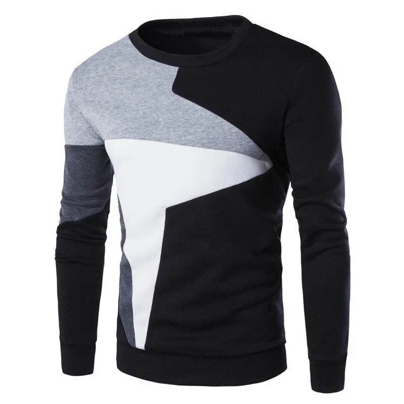 Seven Joe. fashion mens hoodies100%cotton fleece patchwork causal unique print men clothing sportswear