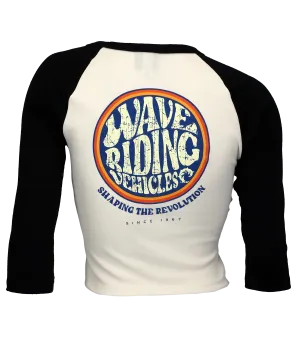 Shaping the Revolution Ladies Raglan Crop T-Shirt