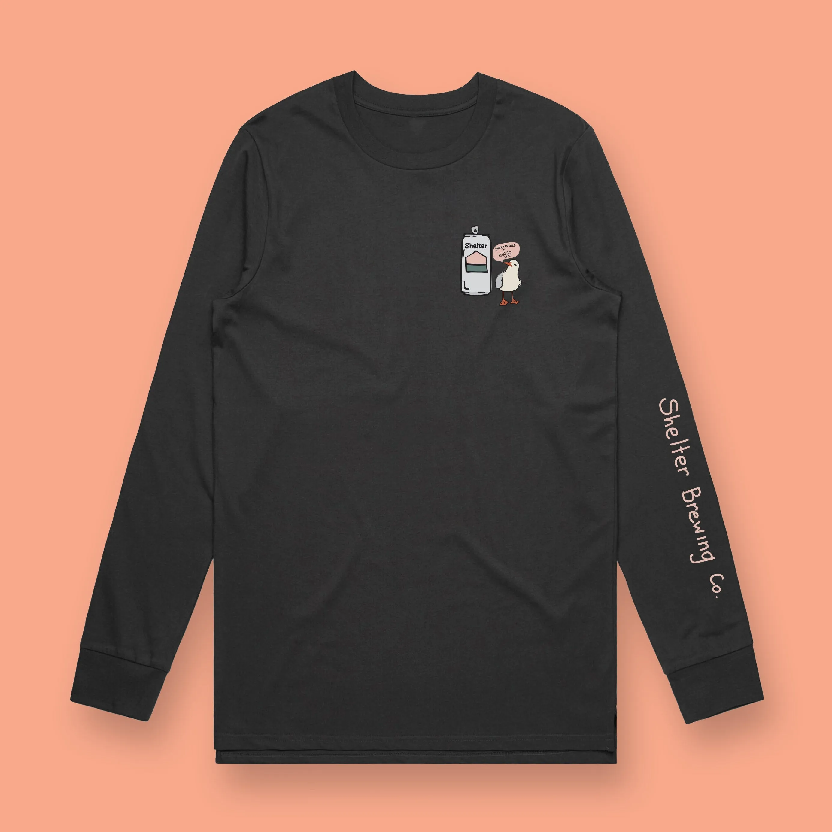 Shelter Long Sleeve Gull Tee