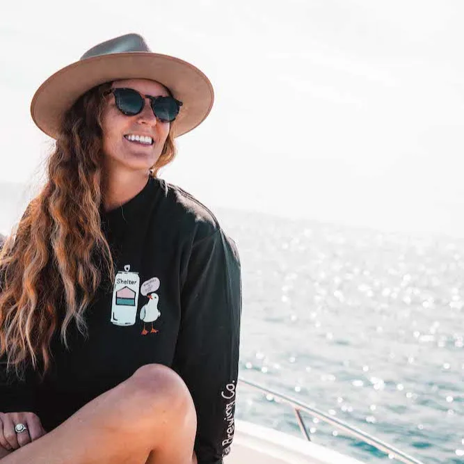 Shelter Long Sleeve Gull Tee