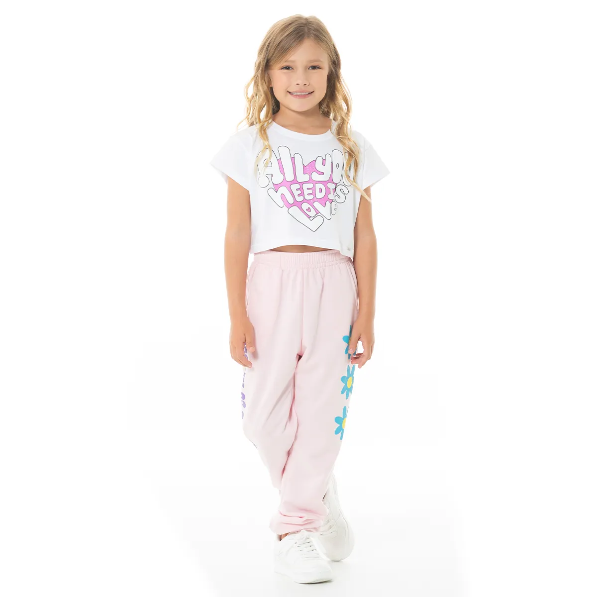 SHORT PRINTED T-SHIRT FOR GIRLS