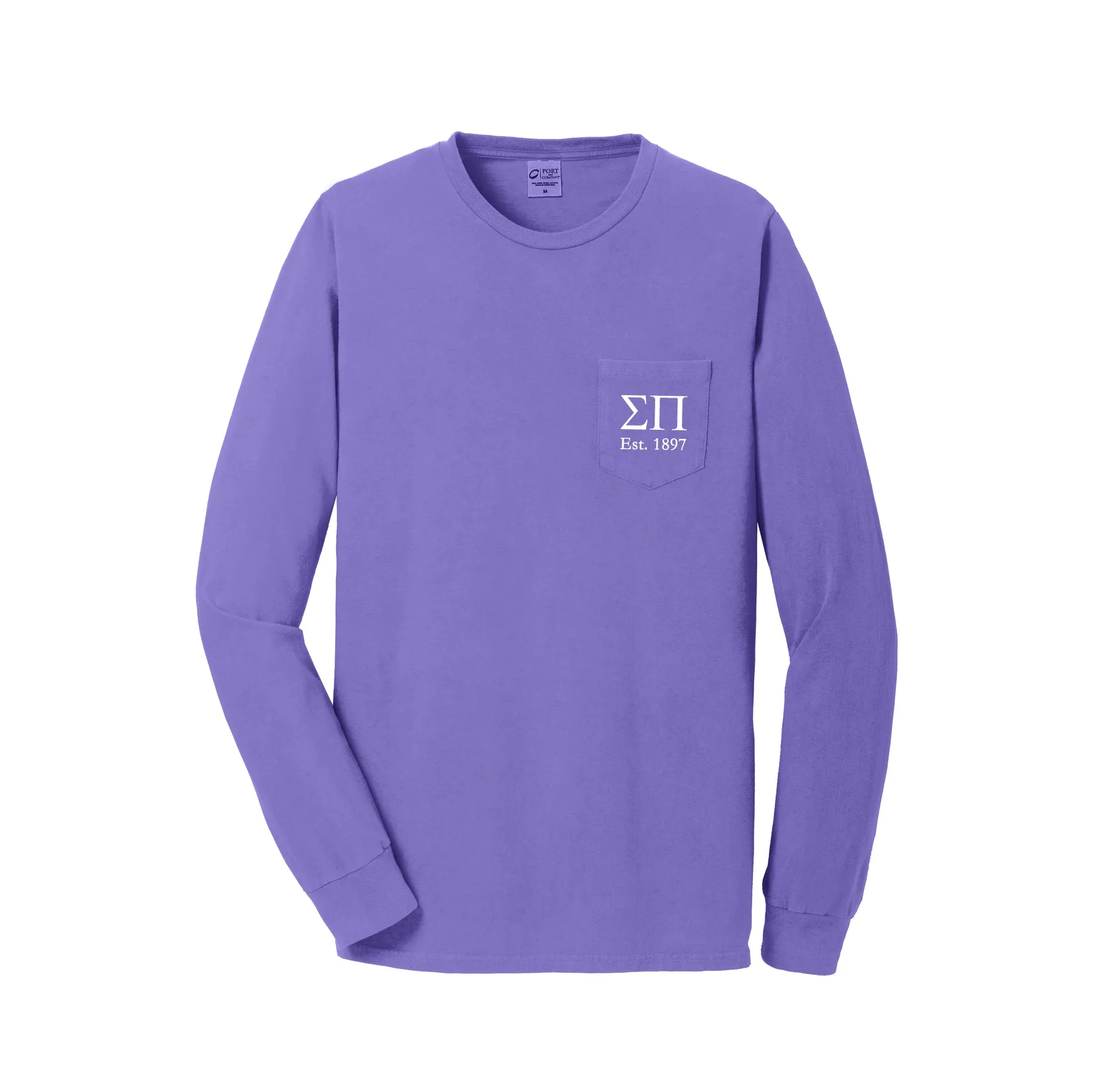 Sigma Pi Long Sleeve Pocket Tee