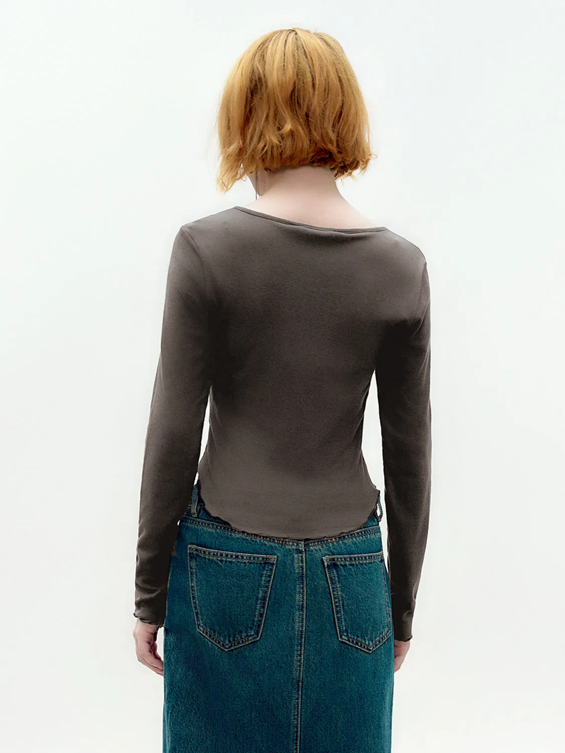 Skinny Long Sleeve T-Shirts