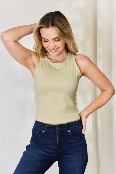 Slim & Sassy Tank- 5 Colors (Black, White, Beige, Blue, Sage)