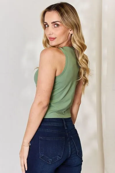 Slim & Sassy Tank- 5 Colors (Black, White, Beige, Blue, Sage)