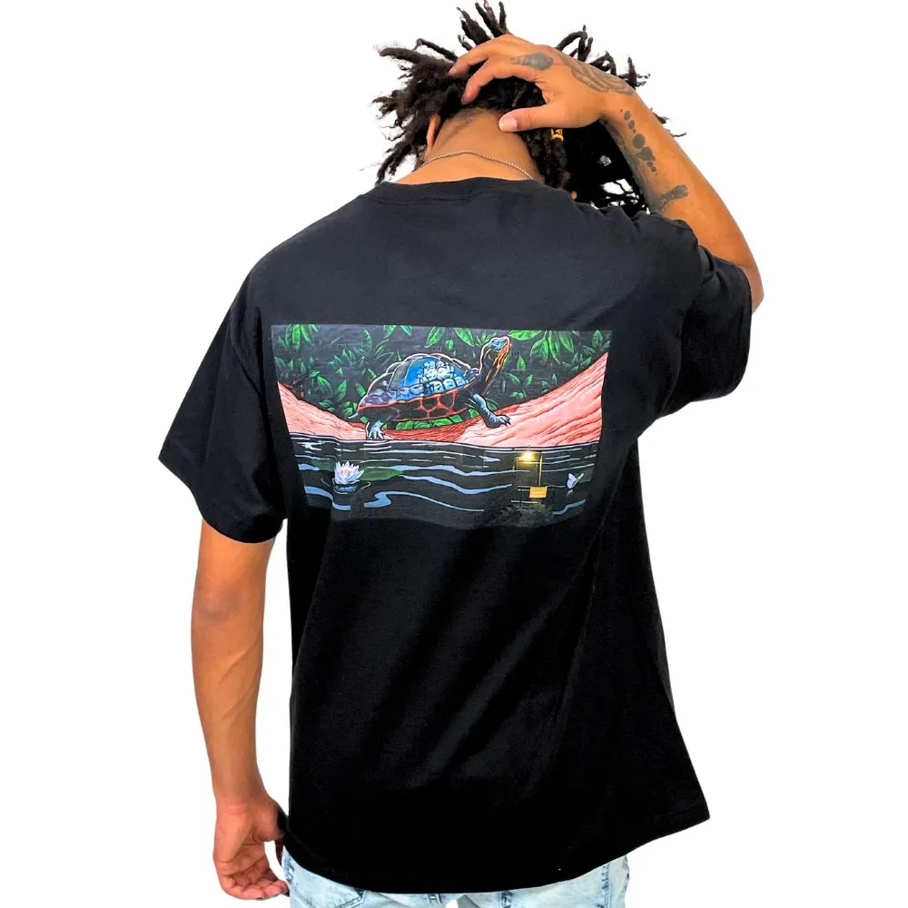 Slow & Steady Deme Mural T-Shirt
