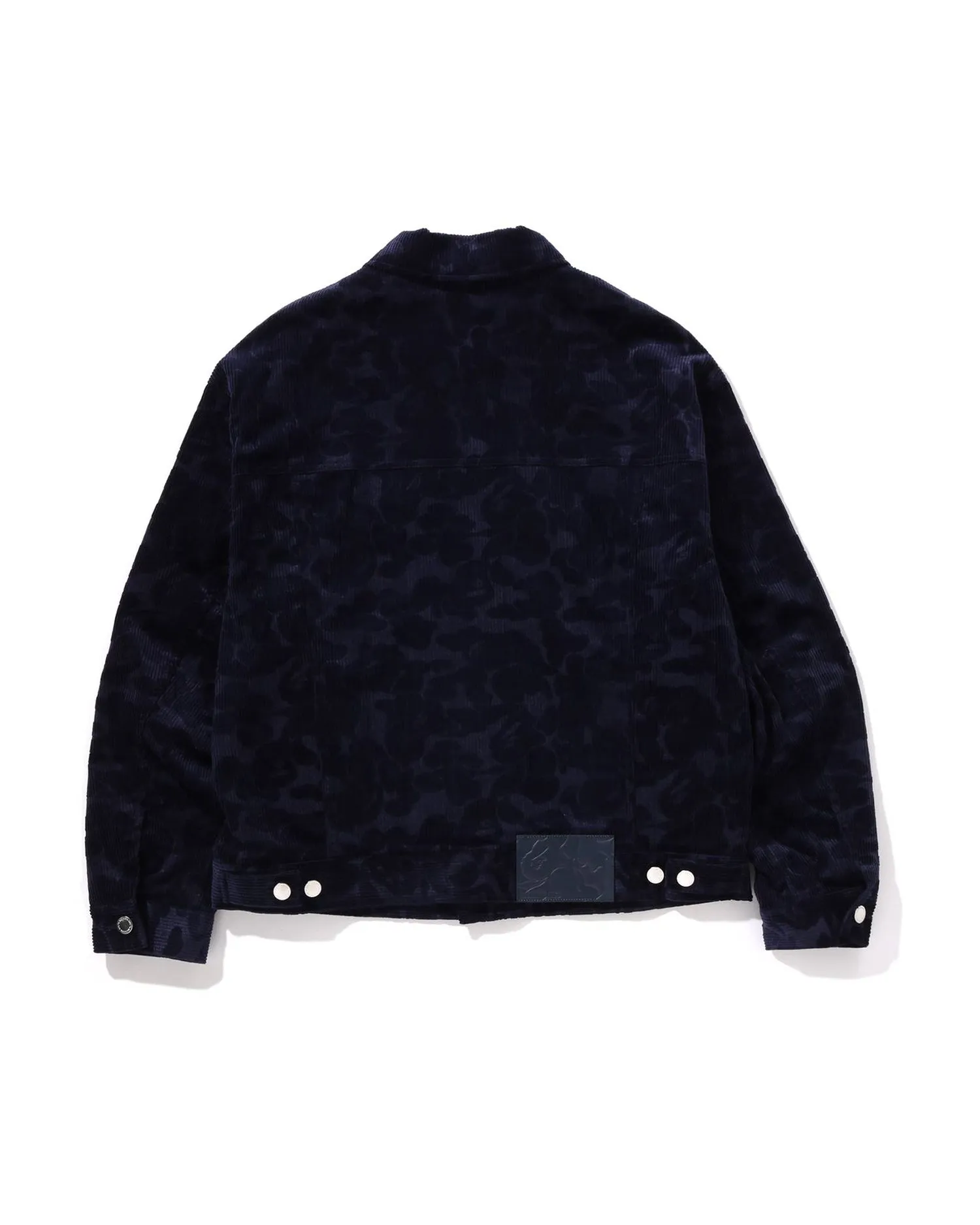 Solid Camo Corduroy Trucker Jacket