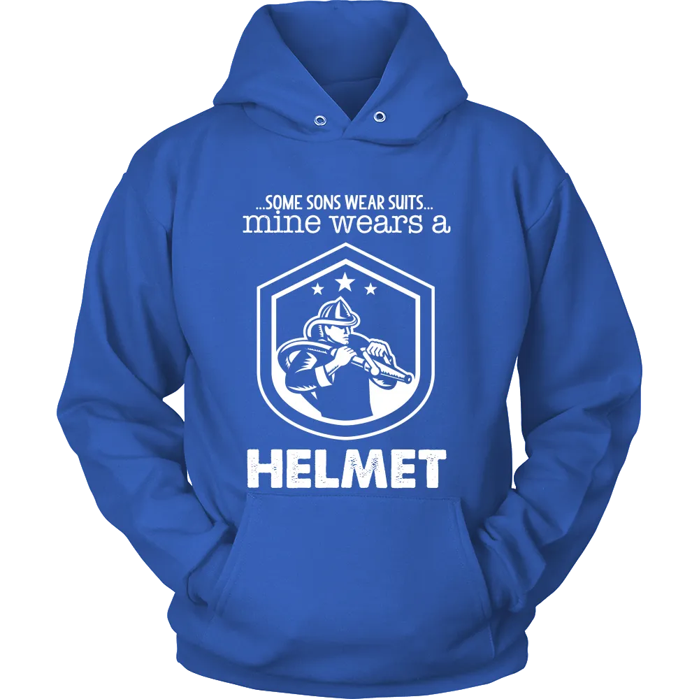 Some Sons Wear Suits Mine Wears a  Helmet (Women)