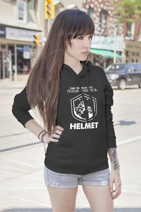 Some Sons Wear Suits Mine Wears a  Helmet (Women)