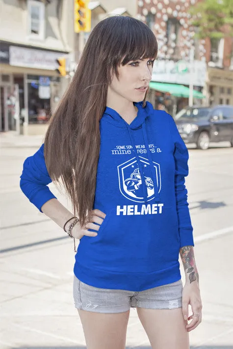 Some Sons Wear Suits Mine Wears a  Helmet (Women)