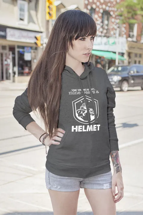 Some Sons Wear Suits Mine Wears a  Helmet (Women)