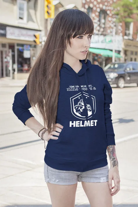 Some Sons Wear Suits Mine Wears a  Helmet (Women)