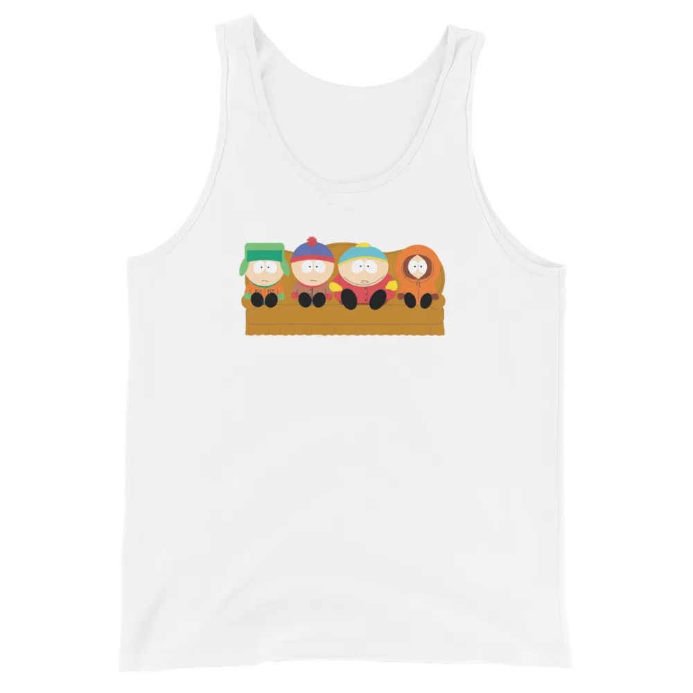 South Park Couch Unisex Tank Top