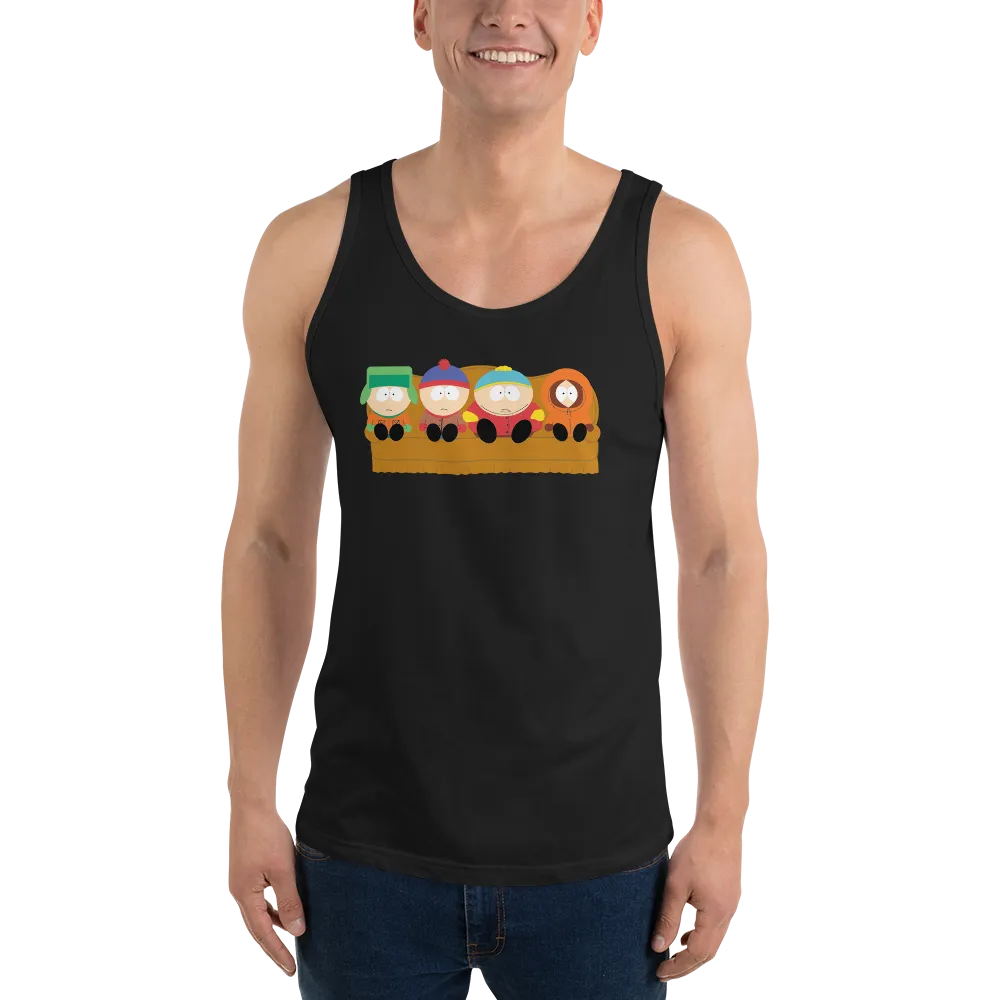 South Park Couch Unisex Tank Top