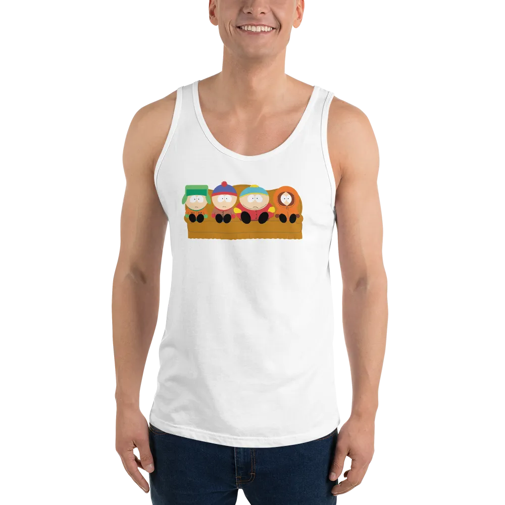 South Park Couch Unisex Tank Top