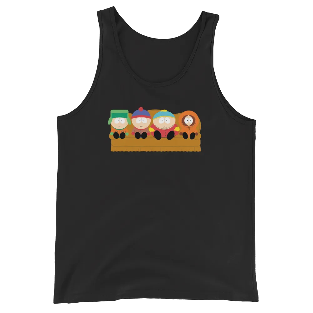 South Park Couch Unisex Tank Top