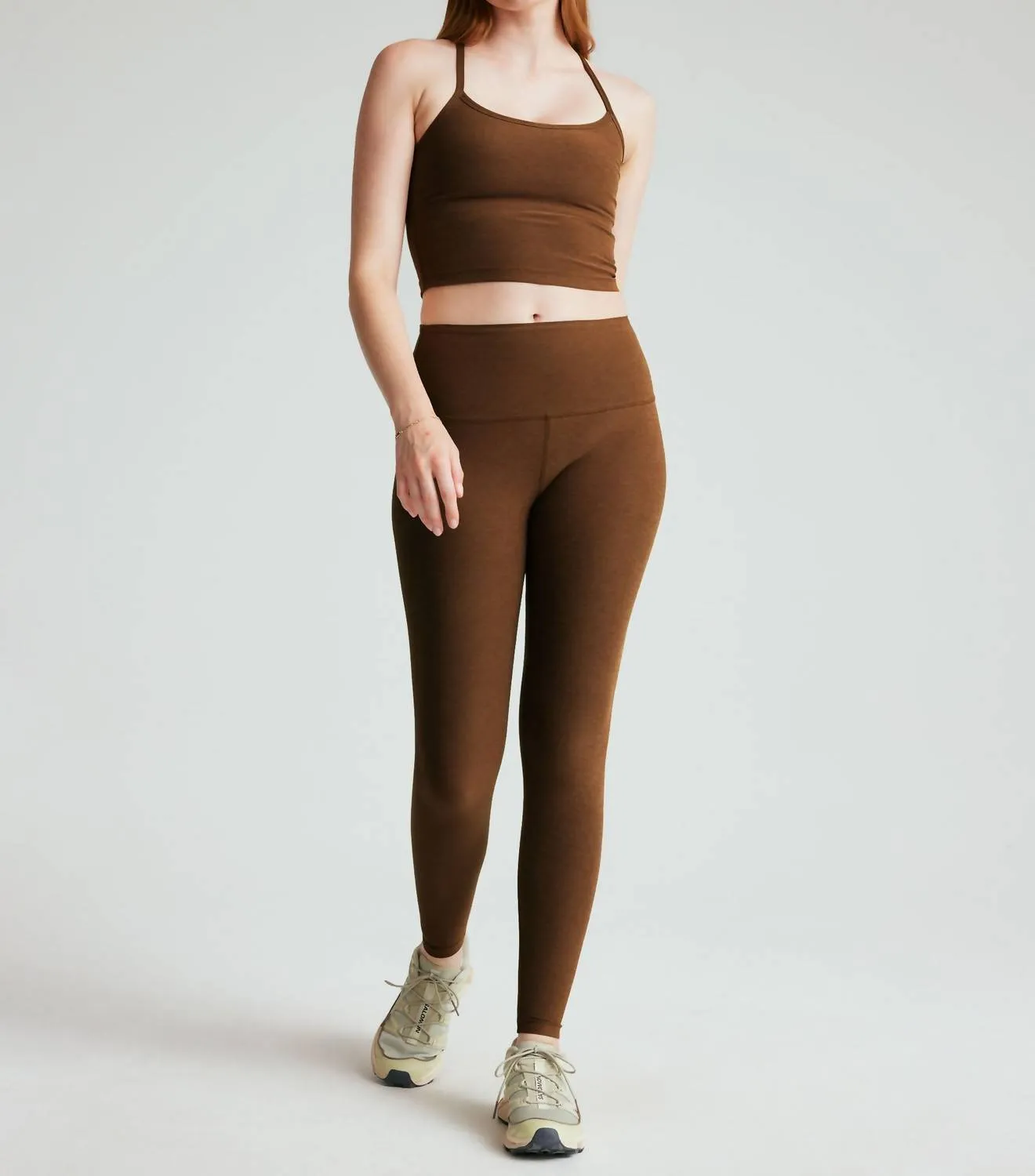 Spacedye Slim Racerback Cropped Tank