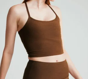 Spacedye Slim Racerback Cropped Tank