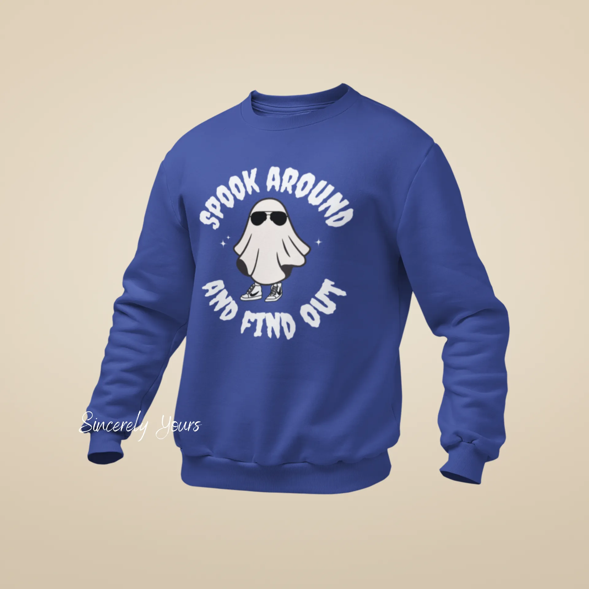 Spook Around and Find Out (Mens) Halloween Sweatshirt