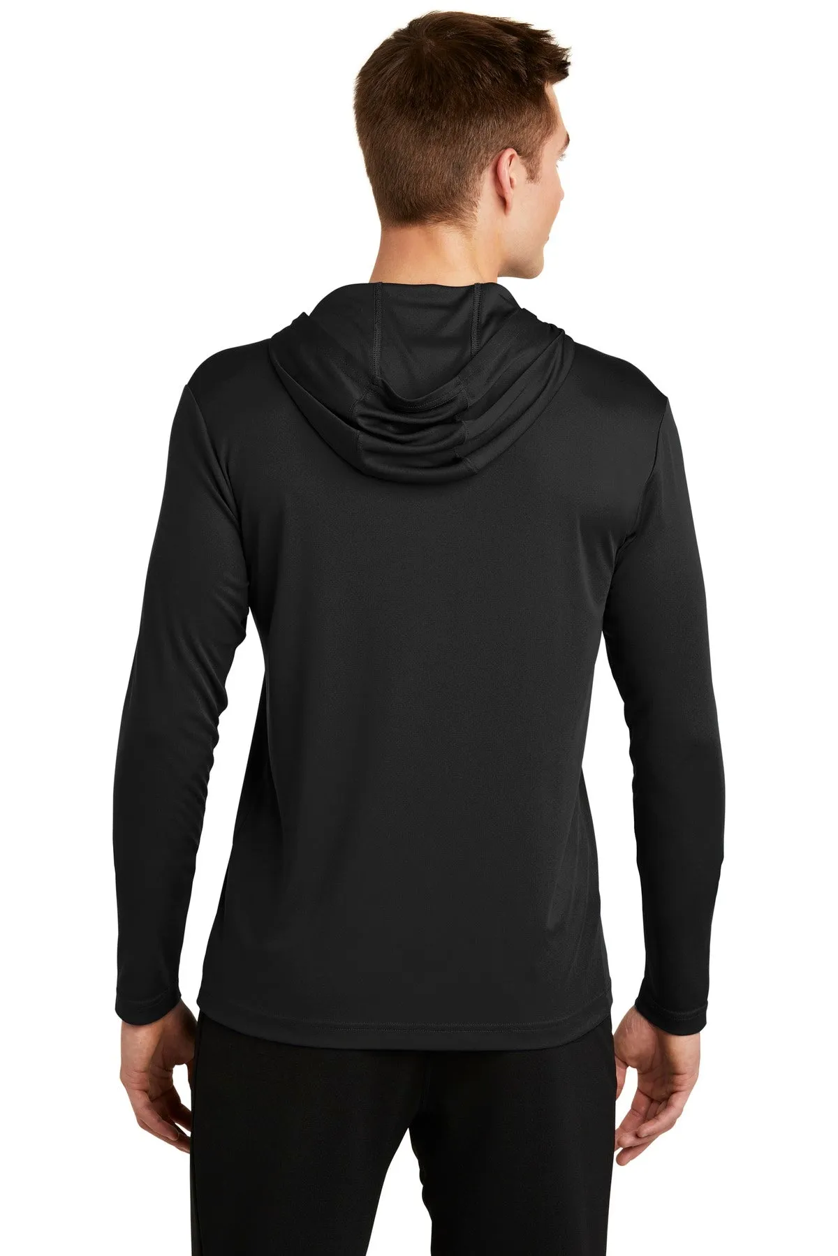 Sport-Tek  PosiCharge  Competitor  Hooded Pullover. ST358 Black