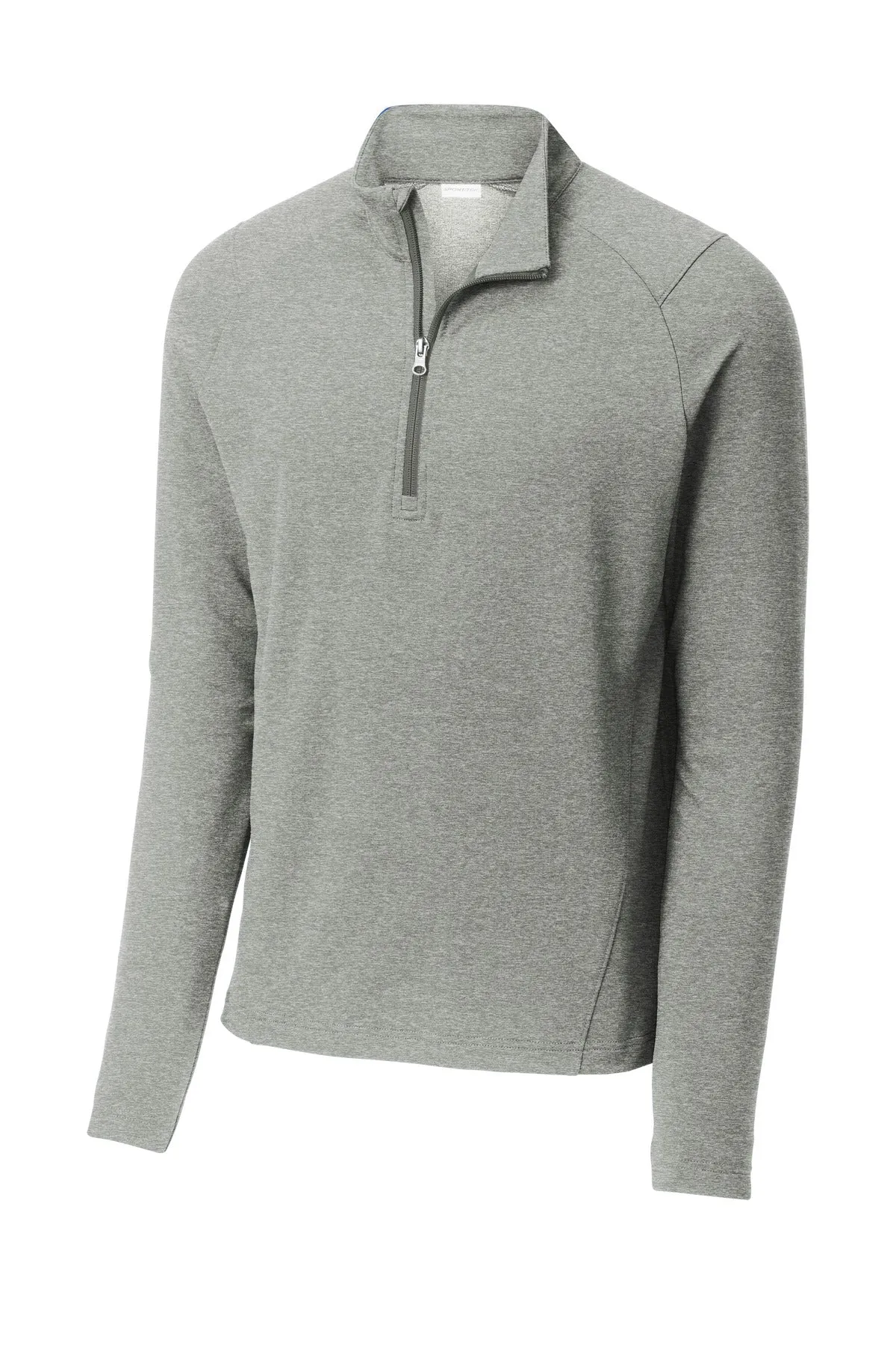 Sport-Tek Sport-Wick Flex Fleece 1/4-Zip. ST561 Light Grey Heather