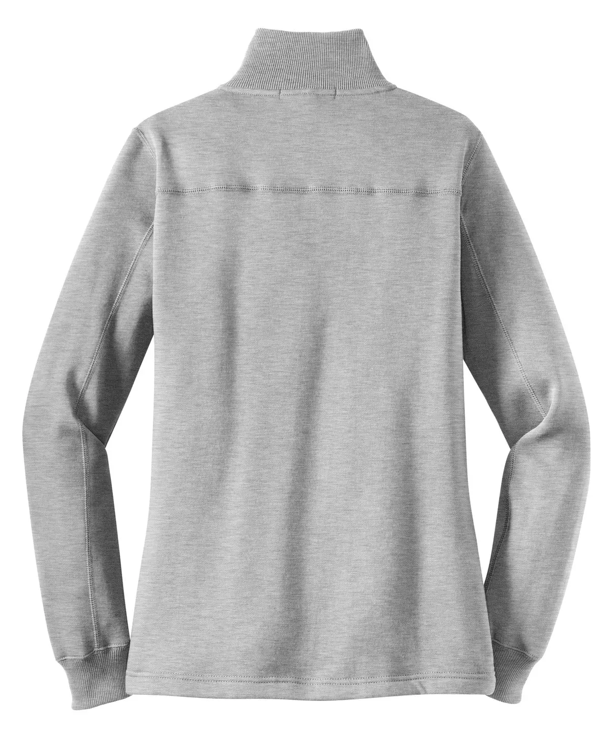 Sport-Tek Women's 1/4-Zip Sweatshirt. LST253 Athletic Heather