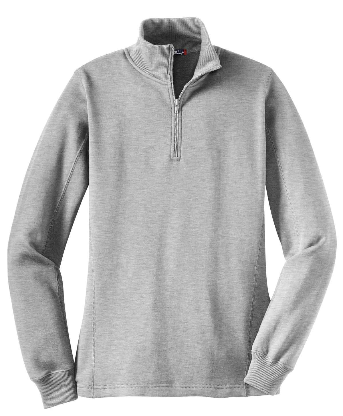 Sport-Tek Women's 1/4-Zip Sweatshirt. LST253 Athletic Heather