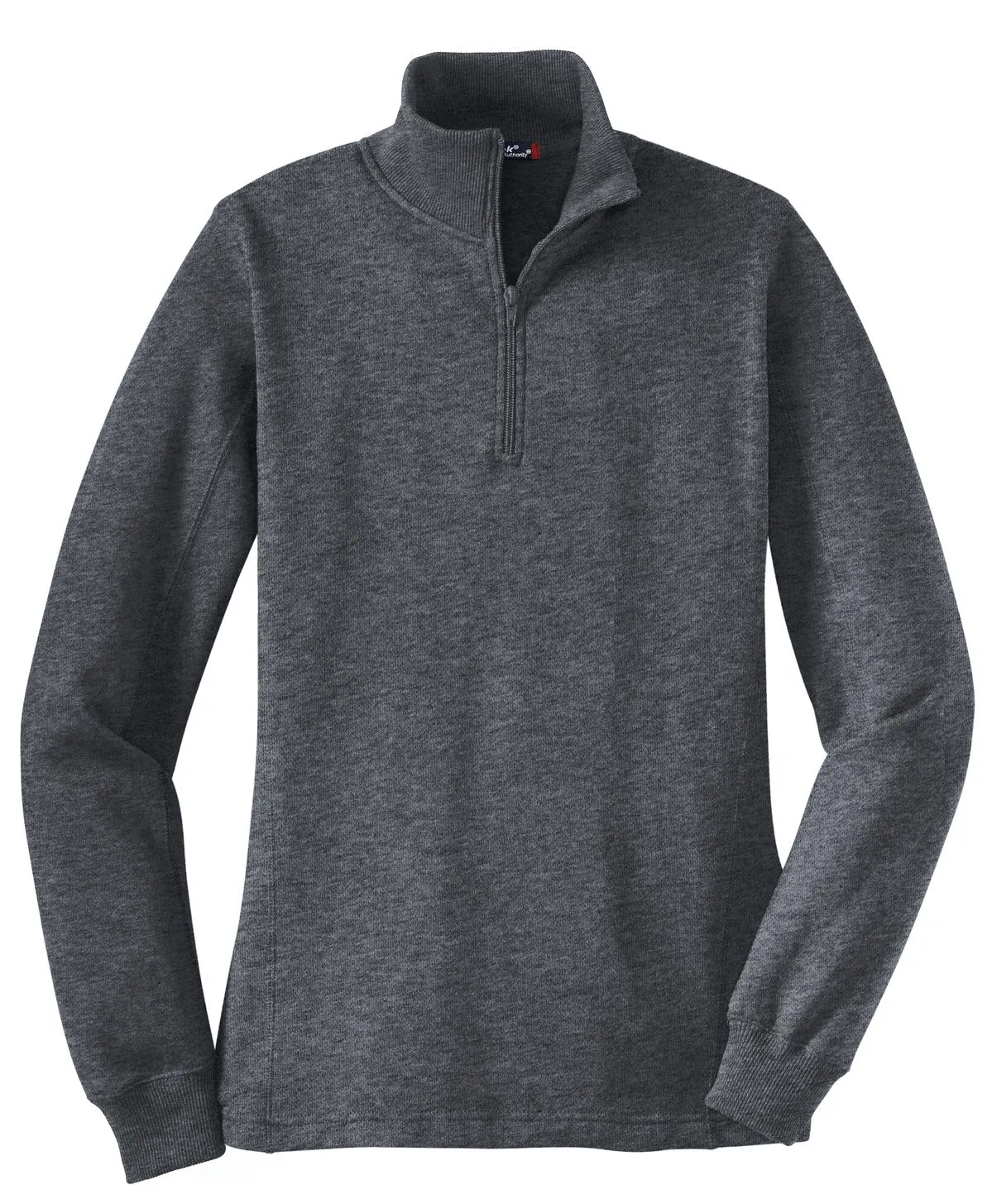 Sport-Tek Women's 1/4-Zip Sweatshirt. LST253 Graphite Heather