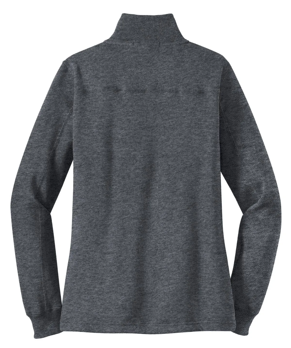 Sport-Tek Women's 1/4-Zip Sweatshirt. LST253 Graphite Heather