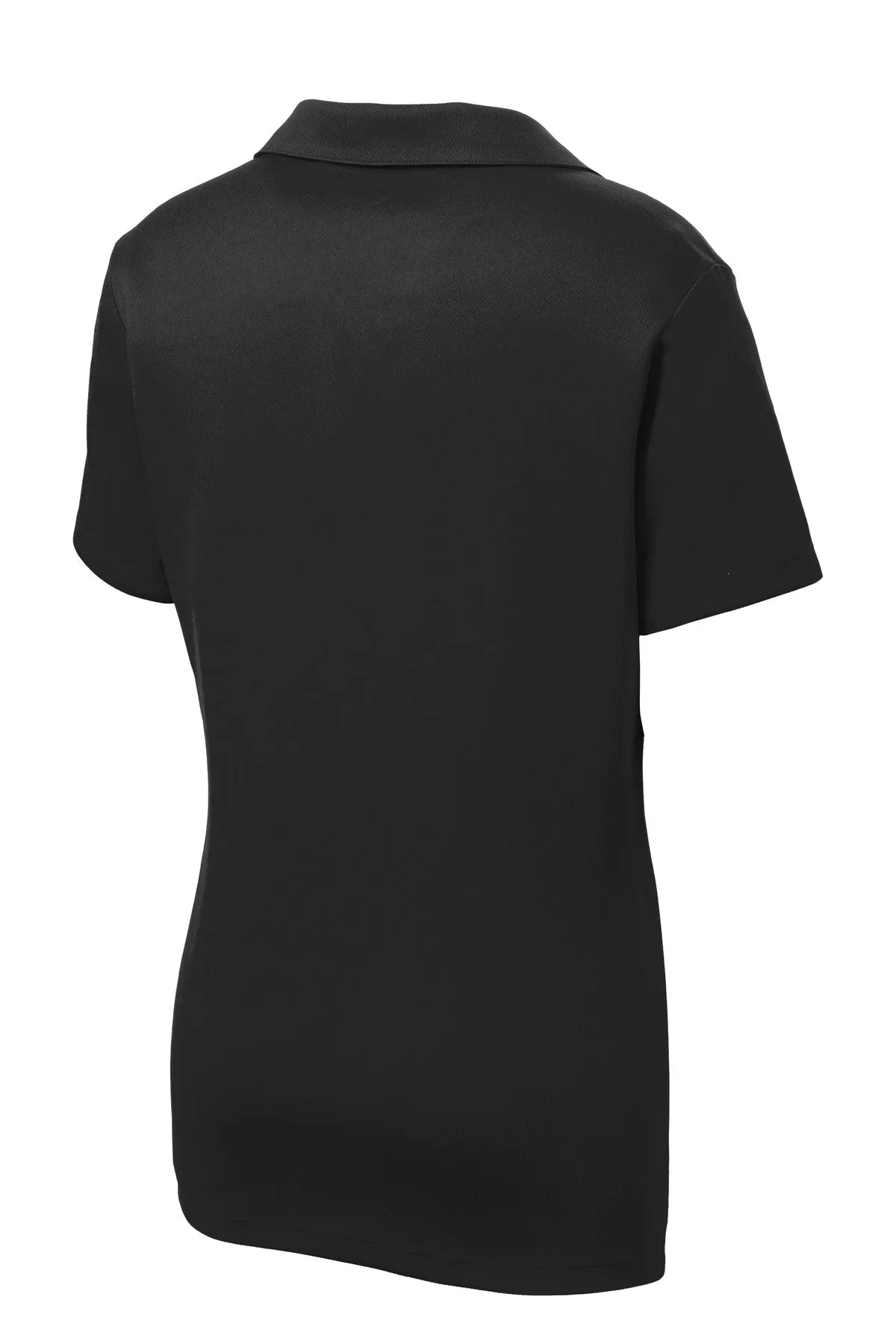 Sport-Tek Women's PosiCharge RacerMesh Polo. LST640 Black