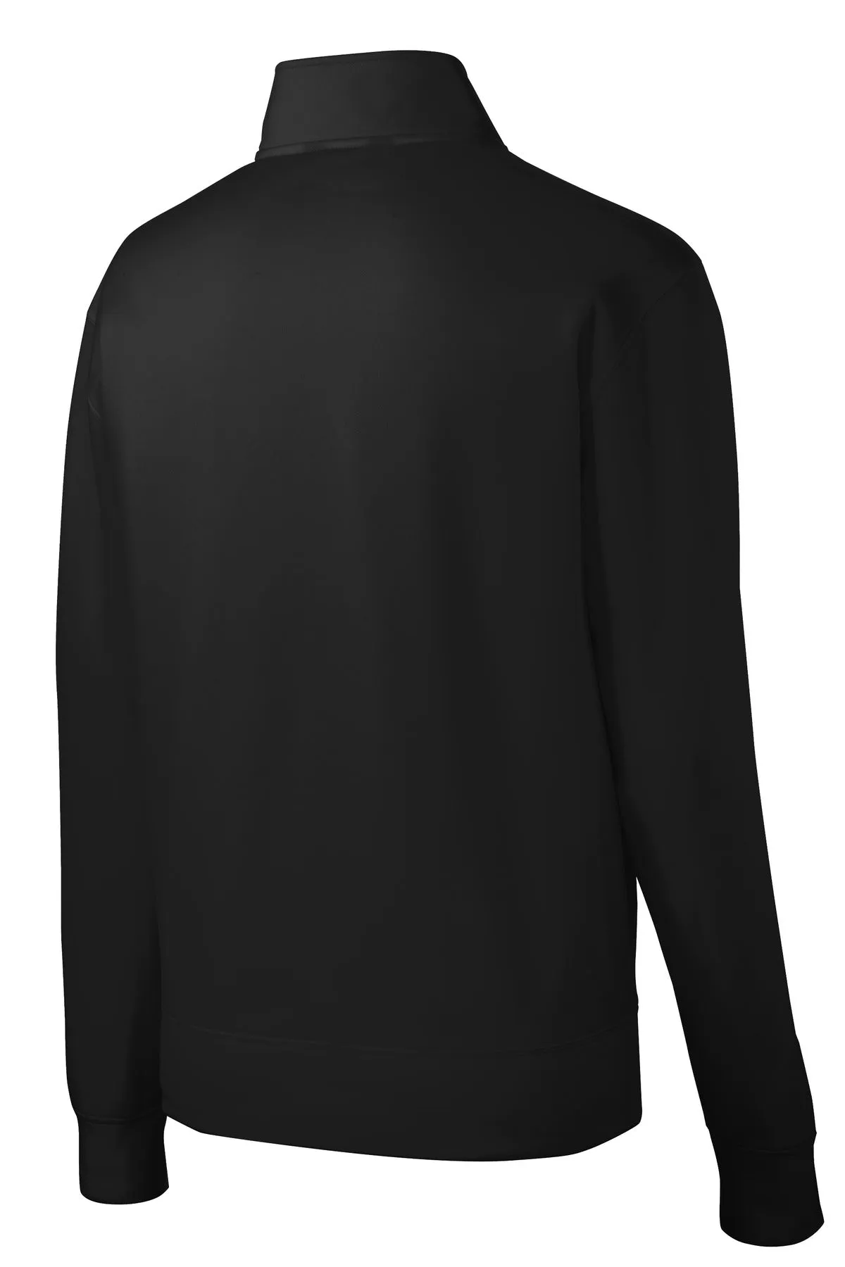 Sport-Tek Youth Sport-Wick Fleece Full-Zip Jacket.  YST241 Black