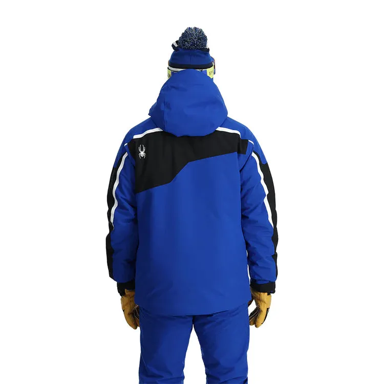 Spyder Leader Jacket Mens Electric Blue