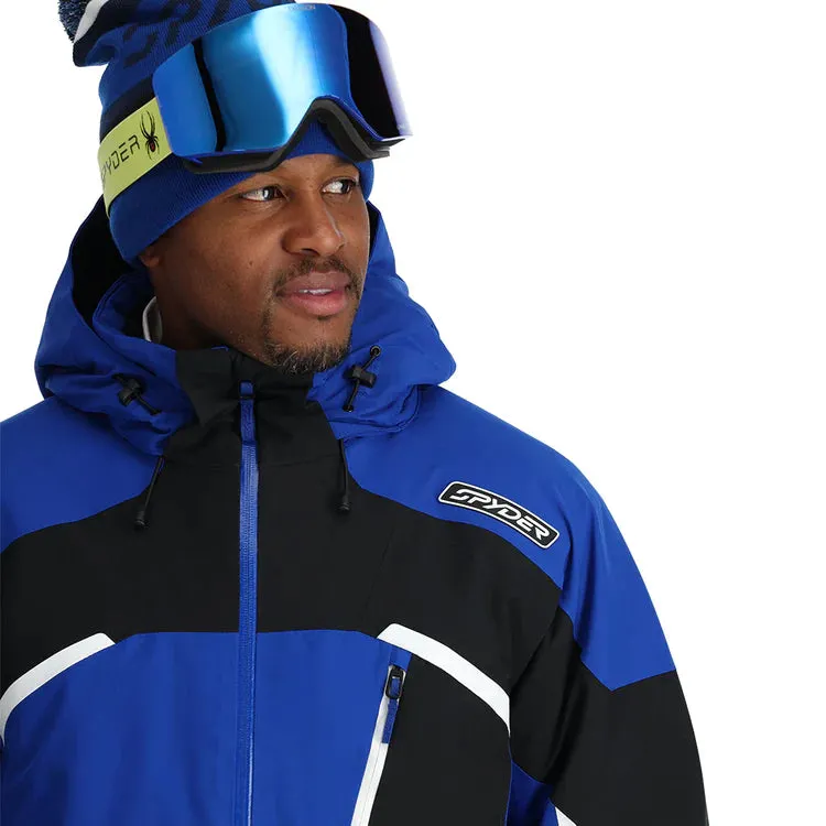 Spyder Leader Jacket Mens Electric Blue