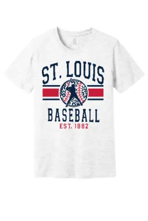 St Louis Leopard Baseball Tees, Long Sleeves or Sweatshirts