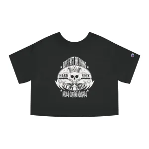 Stay True/ Rock N Roll/WCI/ Cropped T-Shirt