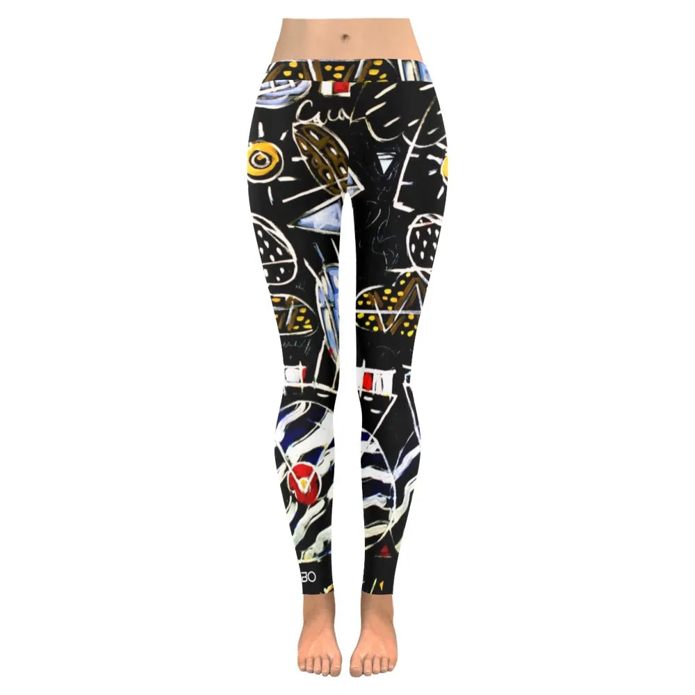 Stolen in France All-Over Low Rise Leggings