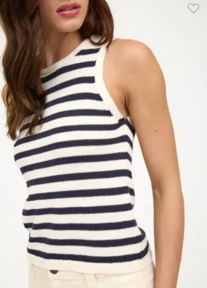 Stripe Sweater Tank Top