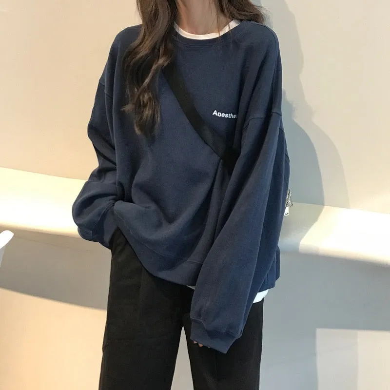 Striped Long Sleeve Hoodie