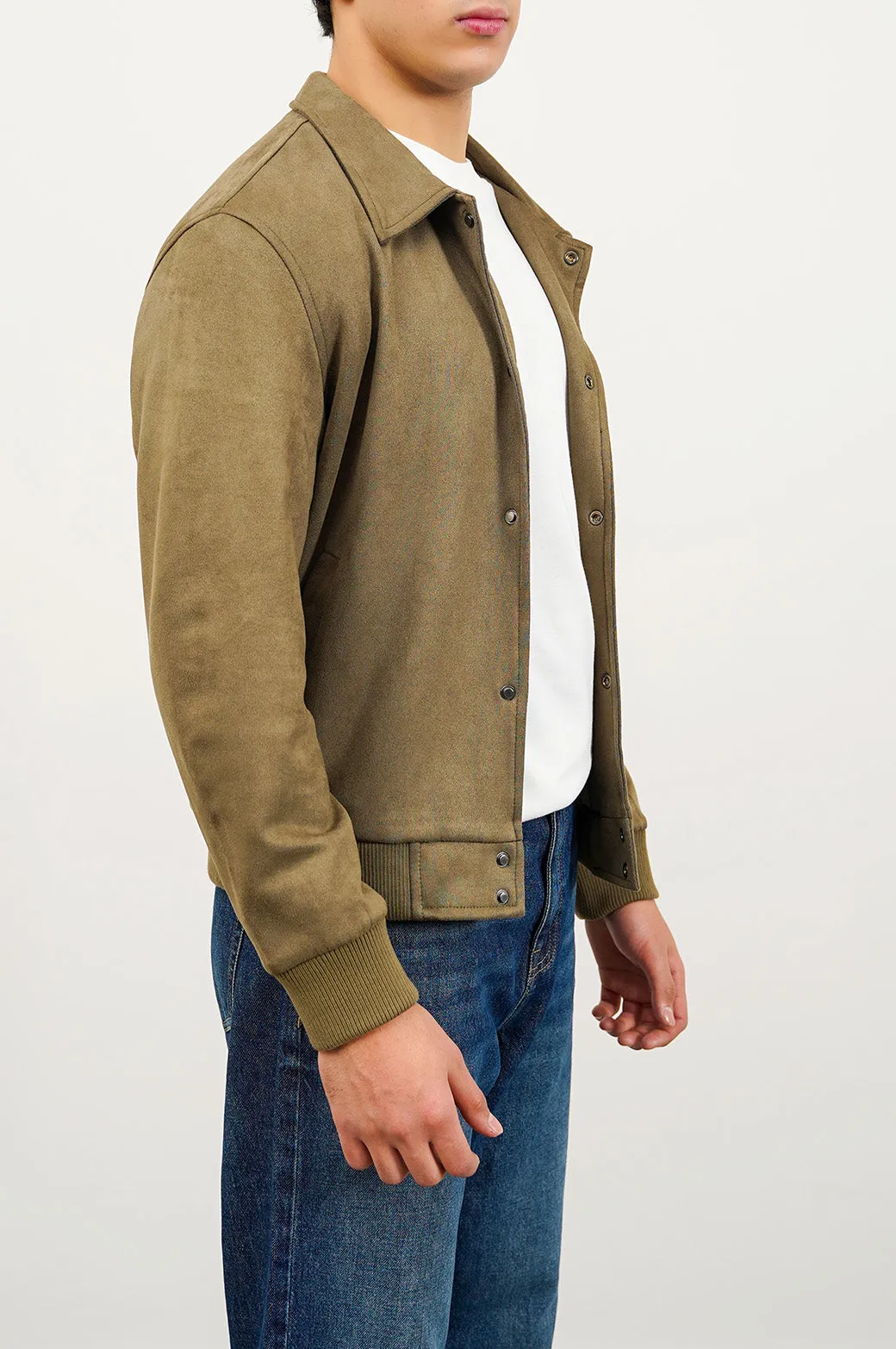 SUEDE TRUCKER JACKET