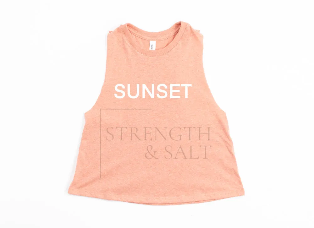 Sunday Runday Crop Top