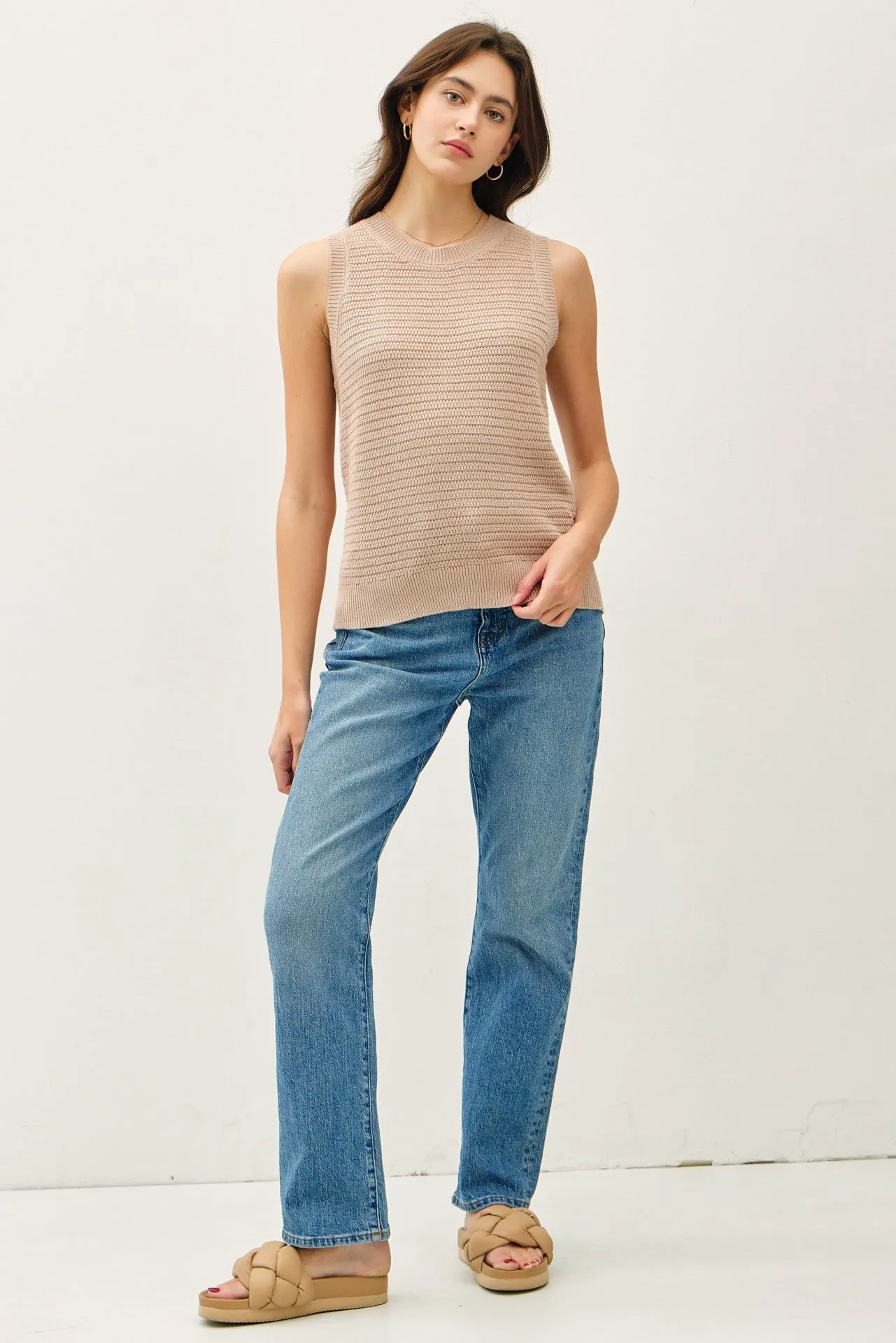Sunwashed Rib Knit